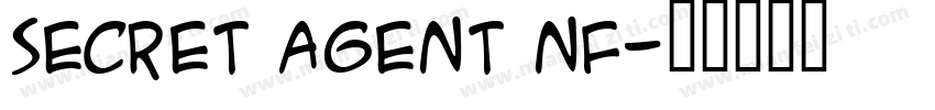 Secret Agent NF字体转换